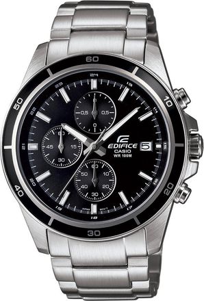 Casio Edifice Mens Silver Watch EFR-526D-1AVUEF Stainless Steel - One Size