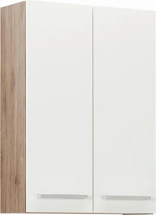 Xora H&auml;ngeschrank, Wei&szlig;, Holzwerkstoff, 2 F&auml;cher, 50x70x20 cm, h&auml;ngend, Badezimmer, Badm&ouml;belsets & Badm&ouml;belserien, Badm&ouml;belserien
