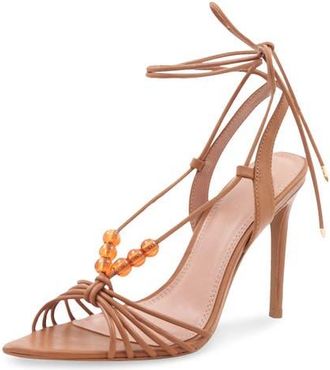 BCBGeneration Thelma Ankle Wrap Sandal in Cacau at Nordstrom, Size 8.5