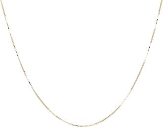 Autentica 15 Fine Box Chain Necklace