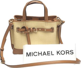 Michael Kors Elastane Handbag Shoulder Bag (Pre-Owned)