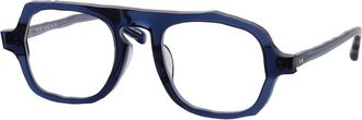 Masahiromaruyama Mm-0087 Zonnebril - unisex - Brillen - Blauw - 50 MM - Accessoires