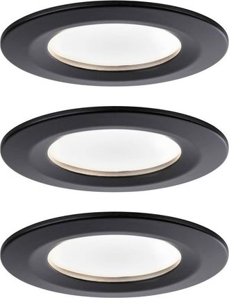 Paulmann Nova Coin Spot De Interior Negro 10w Led