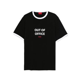HUGO BOSS Ringer Print T-shirt