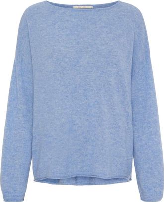 BTF-CPH Btfcph - Mira Kasjmier Trui - Dames - Truien - Blauw - Maat: XL Kasjmier