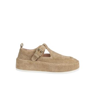 AGL Flats, female, Beige, Size: 7 US Flats