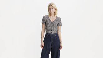 Levi's Muse Tee - Womens - 2XS - Black