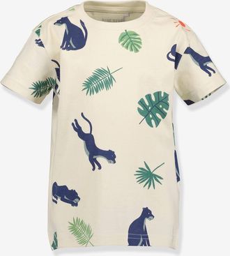Blue Seven T-Shirt Jungen BLUE SEVEN Bio-Baumwolle Naturprint mehrfarbig