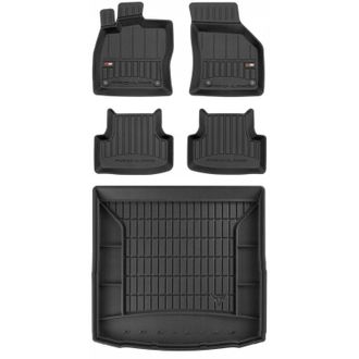 OEM Set Alfombrillas De Goma 3d Seat Le&oacute;n 3 Kombi Desde 2014