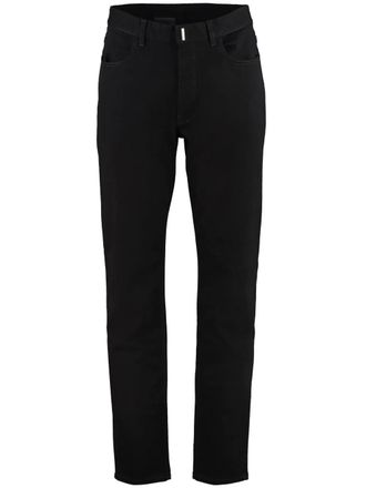 Givenchy high-rise slim-fit jeans - Black