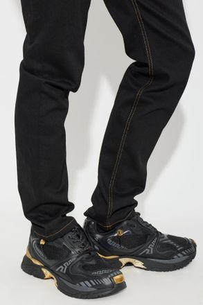 Versace Icaro Sports Shoes, Mens, Black
