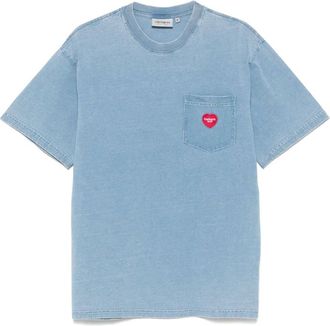 Carhartt Work in Progress T-shirt Ingo Pocket - Blu
