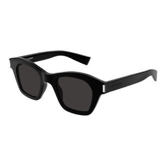 Saint Laurent SL592001 Square Full Rim Sunglasses - Black