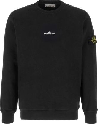 Stone Island Hombre, Sudaderas, Negro, Talla: L