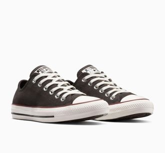 Converse Sneaker CONVERSE CHUCK TAYLOR ALL STAR, Damen, Gr. 37,5, schwarz (mudguard, rottin apple, schwarz), Leder, Schuhe Sneaker
