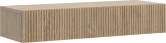 Selsey Nolie - Consolle Con Cassetti Sospesa Aspetto - 90 Cm - Aspetto Rovere - Selsey