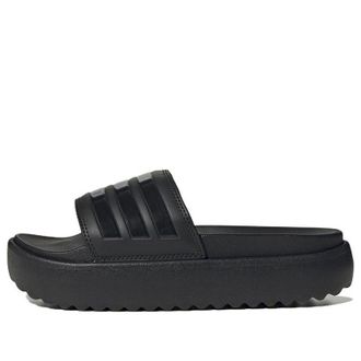 adidas (WMNS) adidas Adilette Platform Slide Triple Black HQ6179