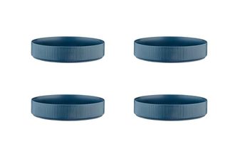 Bj&ouml;rn Borg Plato hondo &Oslash;21,5cm - 4 piezas - Marino
