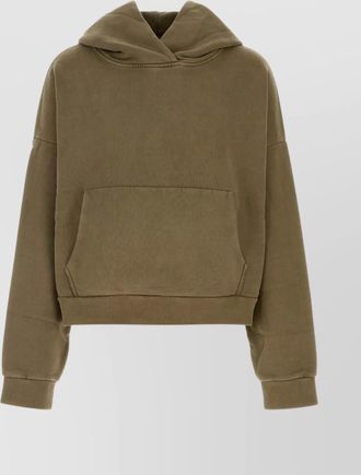 Entire studios oversize sweatshirt hooded front pocket