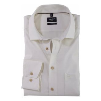 Olymp Olymp, Heren, Overhemden, Wit, Maat: 6XL