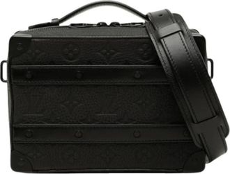Louis Vuitton Pre-owned Soft Trunk - Dames - Vintage Schoudertas - Zwart - ONE Size - Leer - Vintage