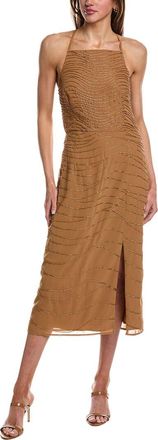 French Connection Chandler Beaded Midi Dress