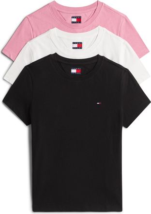 Tommy Jeans Kurzarmshirt »TJW 3PACK C-NECK TEE« Packung, 3er-Pack, 3 Stk. tlg