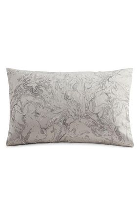 DKNY Liquid Marble Sham in Platinum at Nordstrom, Size Standard