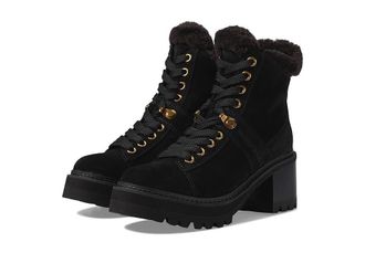 Chlo&eacute; See by Chloe Maeliss SB41083A-18032 Boots Womens Black Combat JOBB1113