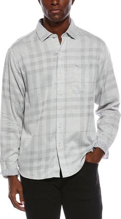 Tommy Bahama Silver Mist Plaid Shirt