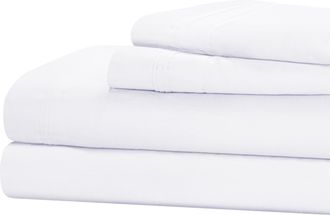 Superior 1500-Thread Count Breathable Egyptian Cotton Luxurious Solid Deep Pocket Sheet Set