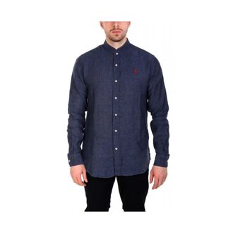 U.S.Polo Association U.s. Polo Assn - Overhemden > Casual Overhemden - Heren - Casual Overhemden - Blauw - XL - Overhemden