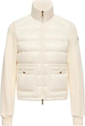 Moncler Zip Up Vest - Dames - Vesten - Beige - L - Truien & Vesten