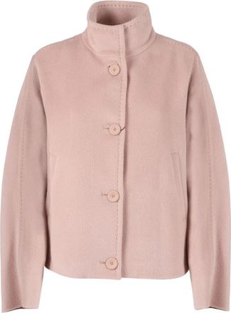 Max Mara Caladio Jacket - Dames - Zomerjassen - Roze - S - Jassen