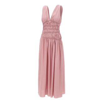 Faithfull The Brand Maxi Kleedjes - Dames - Maxi kleedjes - Roze - L - Kleedjes