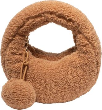 Eugenia Kim Moon Faux Shearling Shoulder Bag