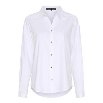 BTF-CPH Camicia in Bamb&ugrave; - - Blouses & Shirts - Donna - Bianco - L