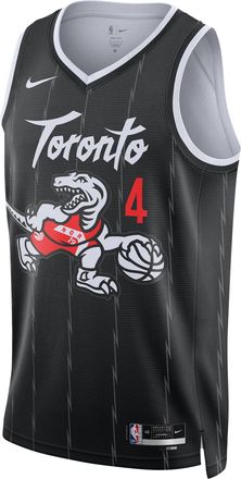 Nike Scottie Barnes Toronto Raptors City Edition Nike Mens NBA Swingman Jersey in Black | HM5997-011