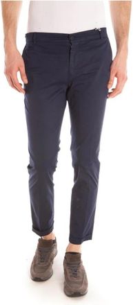 Daniele Alessandrini Jeans - Heren - Chinos - Blauw - 2XL - Katoen - Broeken