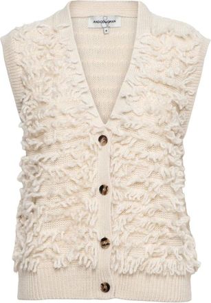 &Co Woman Jassen, Dames, Beige, XS, Wol, Banu M-Beige