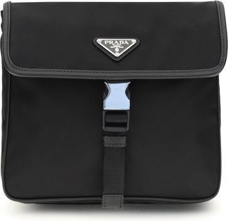 Prada Re-nylon And Saffiano Shoulder Bag