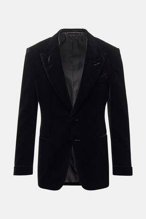Tom Ford Herren - Samtsakko Shelton schwarz