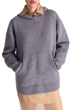 TWP Cashmere Hoodie in Medium Heather Grey at Nordstrom Rack, Size Large