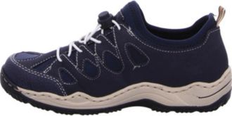 Rieker Instapschoen - Dames - Schoenen - Blauw - Maat: 38 EU Leer