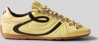 Claudie Pierlot Basket Swing jaune p&acirc;le