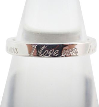 Tiffany & Co. Silver Sterling Silver 925 Band Ring (Pre-Owned)