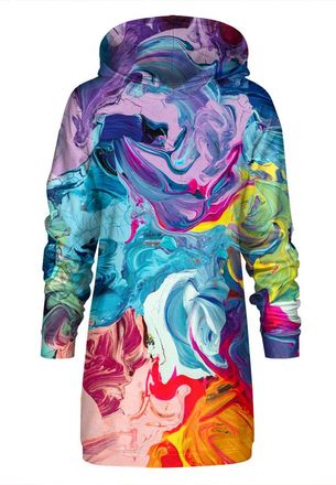Mr. Gugu & Miss Go Paintjob Oversize hoodiejurk