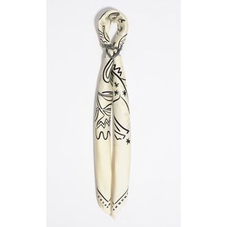 Bimba & Lola Esoteric Scarf Bag Charm in Ivory at Nordstrom