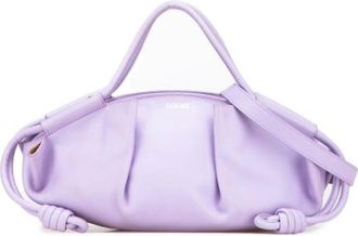 Loewe Pre-owned Handbags, female, Purple, Size: ONE SIZE Pre-owned Leather Handbag