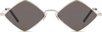 Saint Laurent Eyewear Lisa sunglasses - unisex - Metal - 55 - Silver